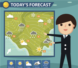 weather forecast clipart