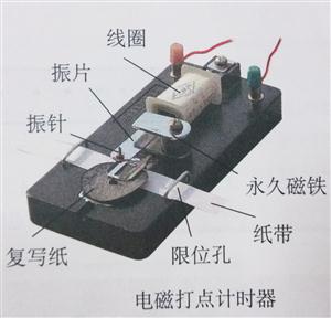 电磁打点计时器构造