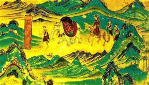 敦煌壁画中的玄奘西行图