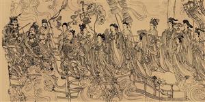 八十七神仙卷（局部）