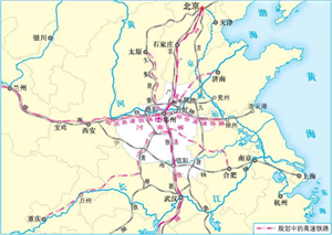 图4-1 郑州交通网络分布