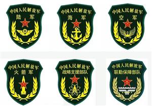 中国人民解放军各军种臂章