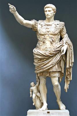 罗马皇帝奥古斯都雕像