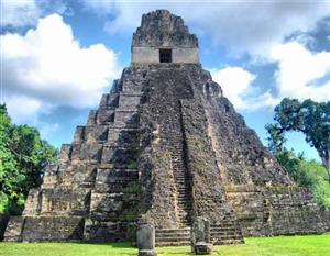玛雅文明庙宇遗迹