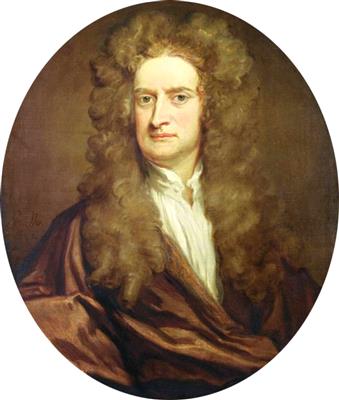 牛顿（1643—1727年）画像