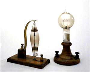 第二次工业革命期间发明的电灯