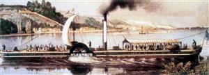 19世纪初制成的汽船