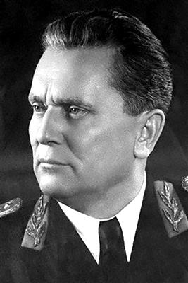 南斯拉夫改革领导者铁托（1892—1980年）像