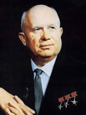 赫鲁晓夫（1894—1971年）像