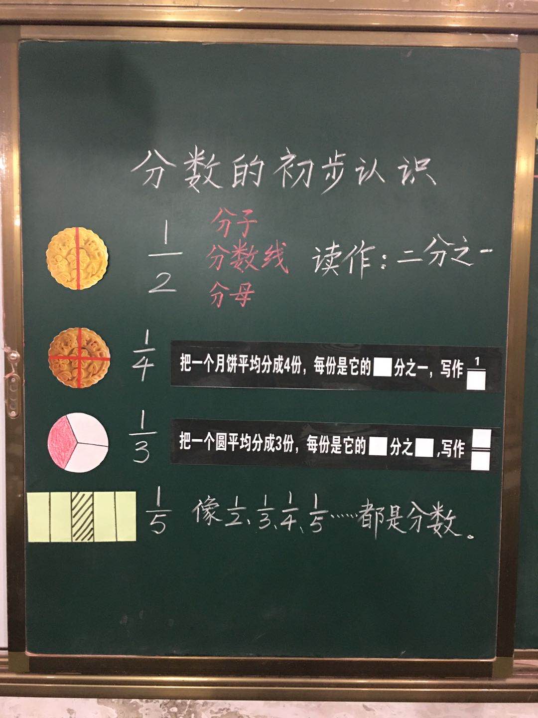 几分之一