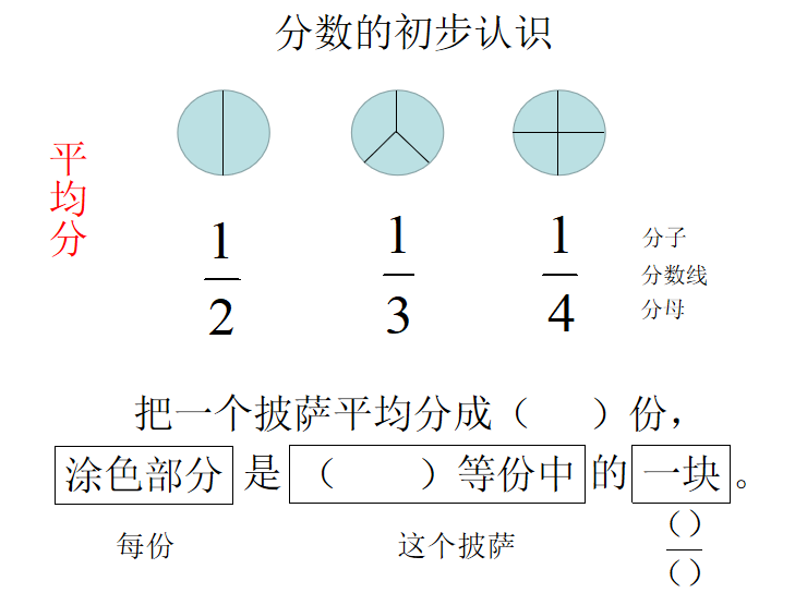 保罗大叔分披萨——几分之一