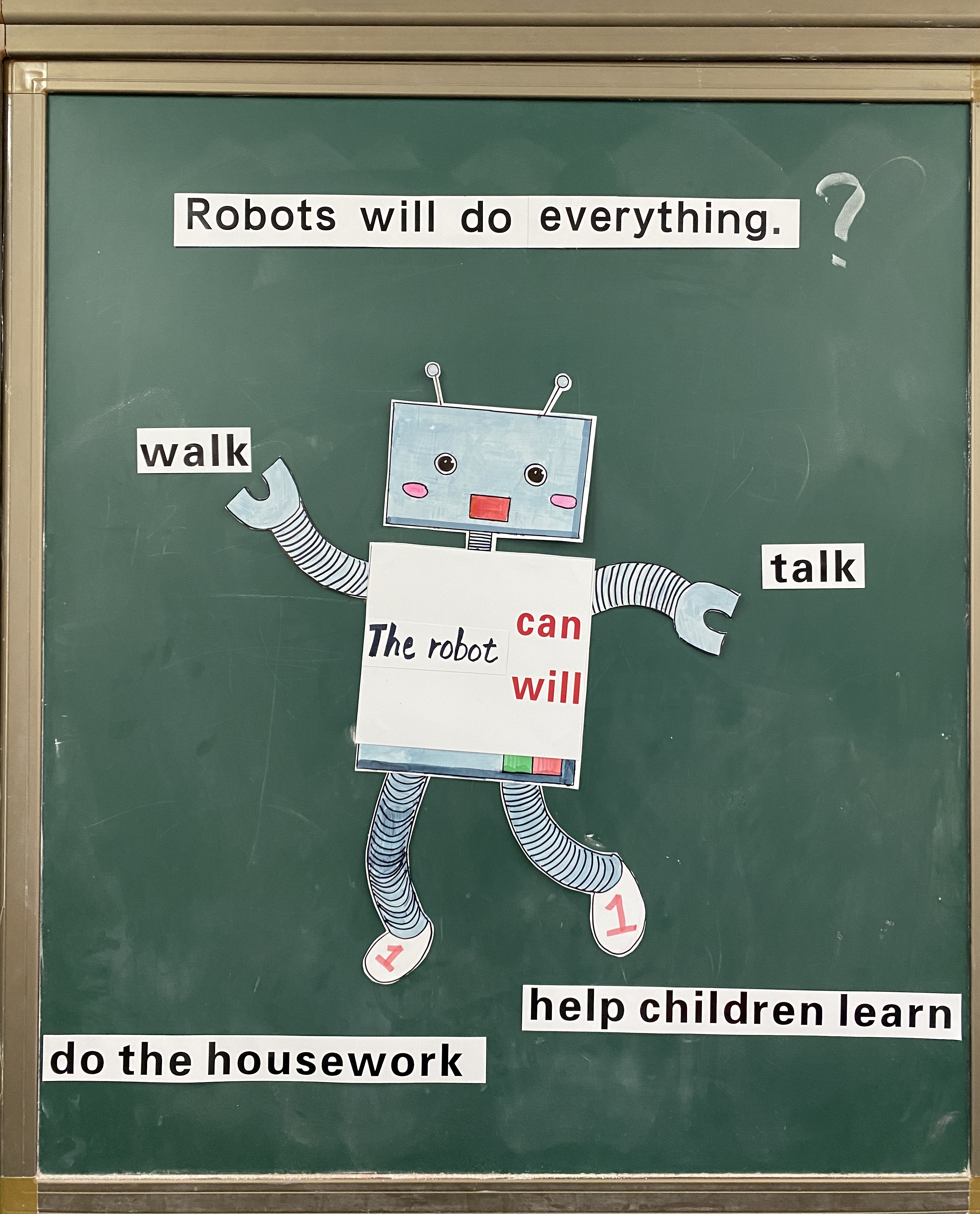 Unit 1 Robots will do everything.